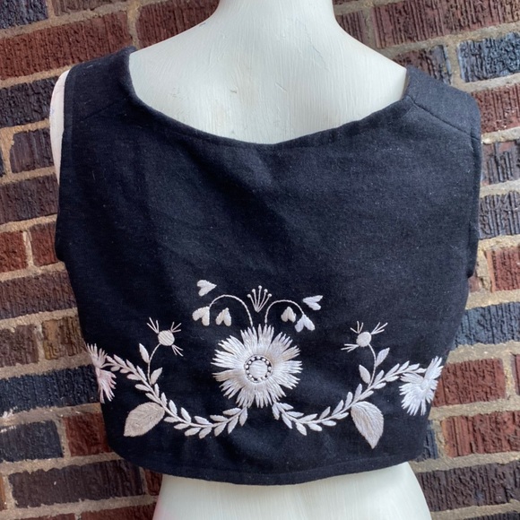 vintage folk style bodice - Picture 3 of 4